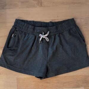 Vuori Women's Charcoal Athletic Shorts